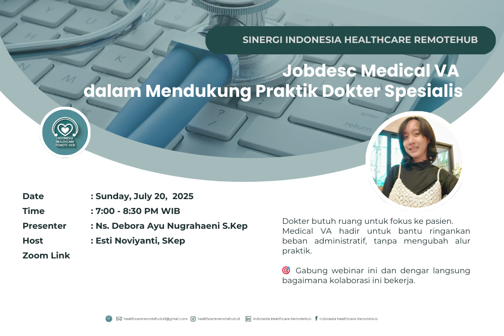 Jobdesc Medical VA  dalam Mendukung Praktik Dokter Spesialis