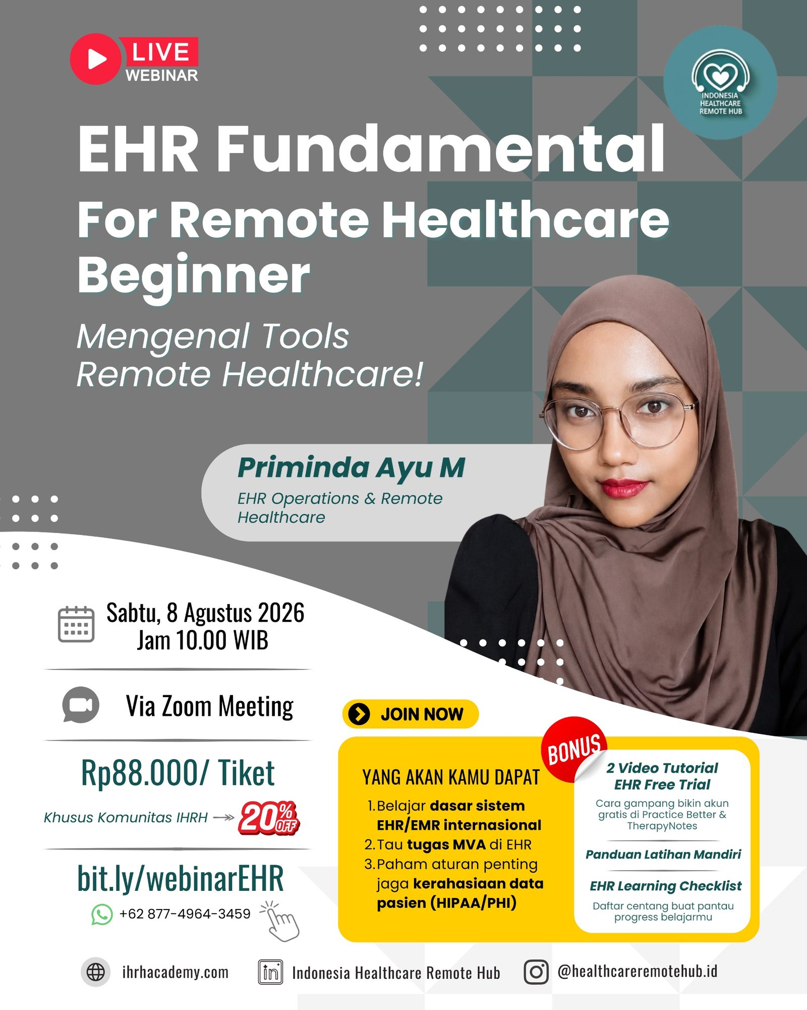 EHR Fundamental for Remote Healthcare Beginner