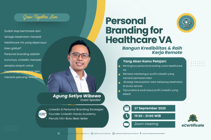 Personal Branding for Healthcare VA: Kunci Sukses
